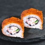 A44. Crunch California Uramaki (8 stk.)