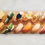 A10. Laks New York Nigiri (1 stk.)