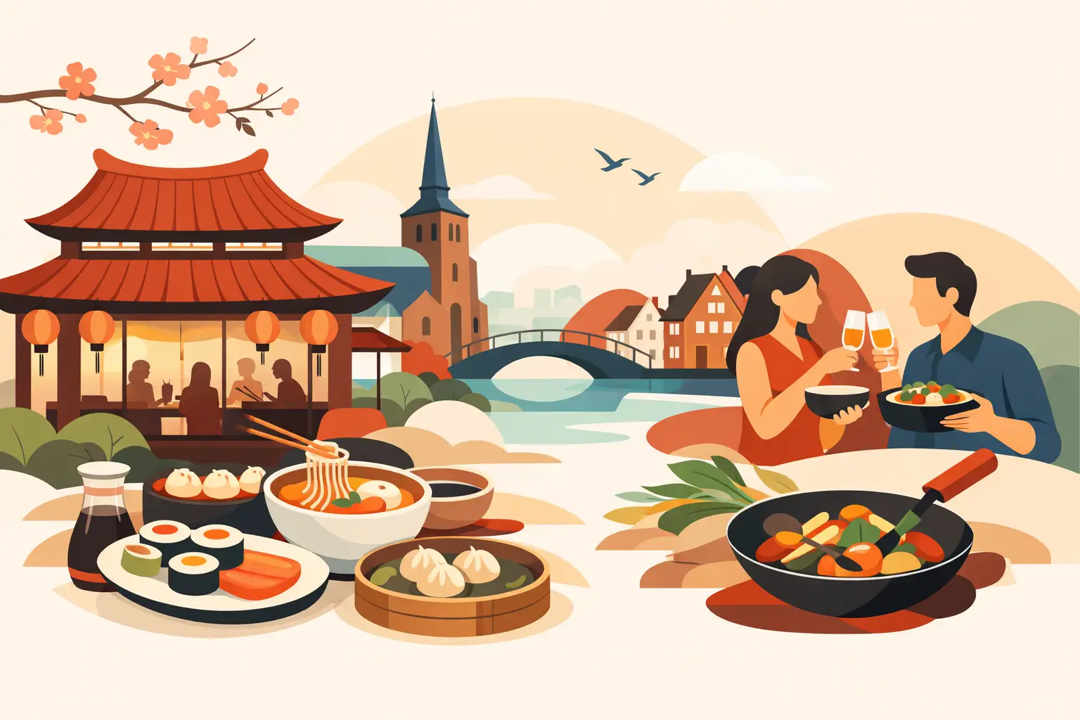 Asiatisk restaurant i Odense for alle smage