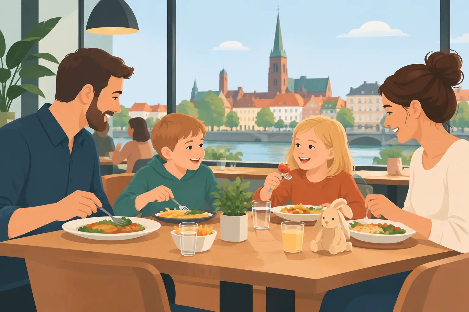 Guide til familierestaurant i Odense med børn