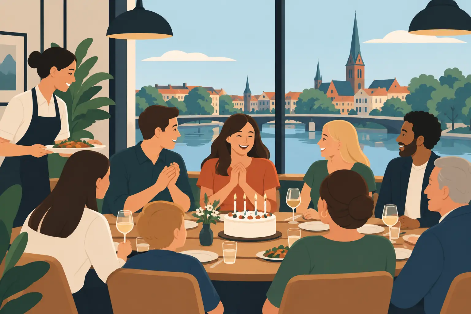 Restaurant til fødselsdag i Odense med plads til alle