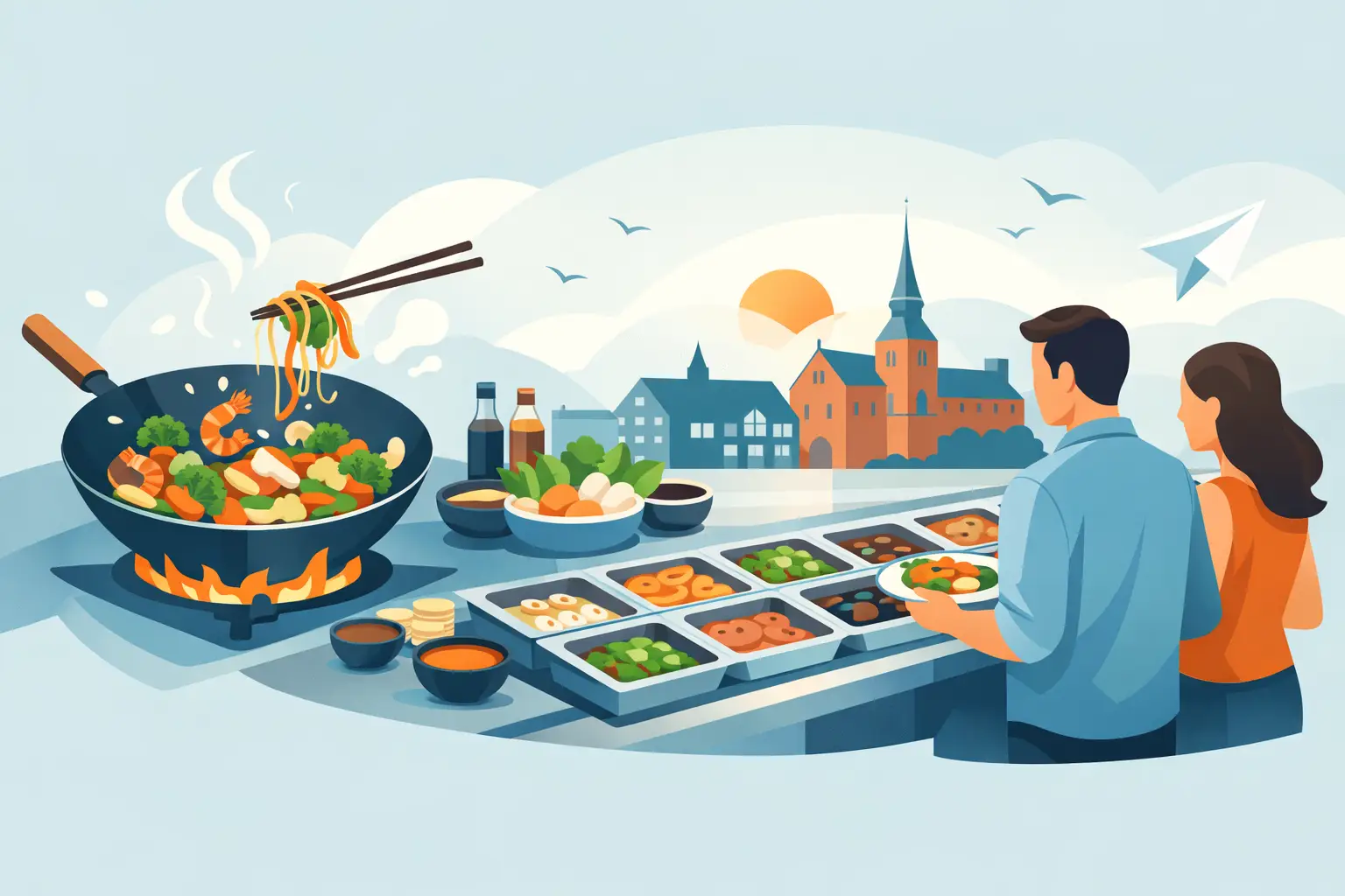 Wok ad libitum Odense med smag og frihed